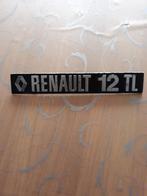 Embleem Renault 12.TL oldtimer, Auto diversen, Gebruikt, Ophalen of Verzenden