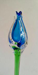 grote glazen bloem - tulp, Antiek en Kunst, Verzenden