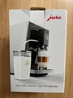 Jura Glazen Melkhouder & Opschuimer, Witgoed en Apparatuur, Ophalen, Zo goed als nieuw, Koffiemachine, Stoompijpje