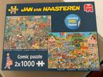 Jan van Haasteren “De muziekwinkel/Vakantiekriebels”., Hobby en Vrije tijd, Denksport en Puzzels, Ophalen of Verzenden, 500 t/m 1500 stukjes