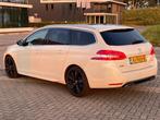 Peugeot 308 SW GT-Line parelmoer wit,  uitstekende staat!, Voorwielaandrijving, 1199 cc, Wit, Origineel Nederlands