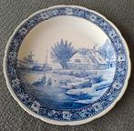 Groot aardewerk bord Delfts / Boch, Antiek en Kunst, Ophalen of Verzenden