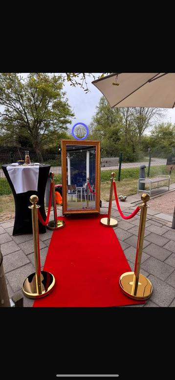 Mirror Photobooth nieuw! Met camera, printer en rode loper! beschikbaar voor biedingen