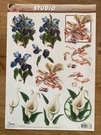 Knipvel Studio Light - bloemen, Hobby en Vrije tijd, Kaarten | Zelf maken, Ophalen of Verzenden, Nieuw, Natuur, Knipvel