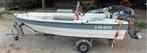 Nette consoleboot met Yamaha 20pk 4-takt buitenboordmotor, Watersport en Boten, Ophalen, 10 tot 30 pk, Zo goed als nieuw, 3 tot 6 meter