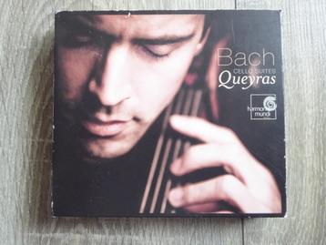 BACH   CELLO suites   QUEYRAS   2 CD's en 1 DVD   nwst beschikbaar voor biedingen
