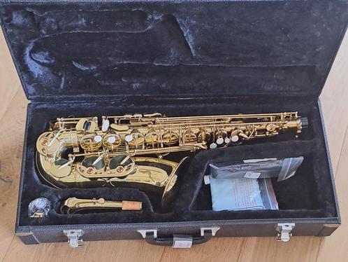 Aurora Classic altsax volledig gereviseerd, Muziek en Instrumenten, Blaasinstrumenten | Saxofoons, Zo goed als nieuw, Alt, Met koffer