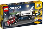 Lego Creator 3in1 31091  Shuttle Transporter, Kinderen en Baby's, Speelgoed | Duplo en Lego, Ophalen of Verzenden, Nieuw, Complete set