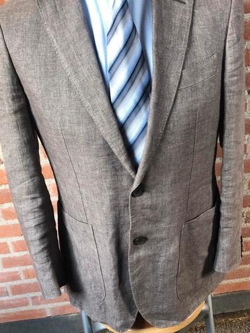 Suitsupply Havana Solbiati 100% Linnen Colbert Mt 48 beschikbaar voor biedingen