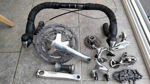 Shimano Ultegra 3x10 6600 groepset, Fietsen en Brommers, Fietsonderdelen, Gebruikt, Racefiets, Overige typen, Ophalen of Verzenden