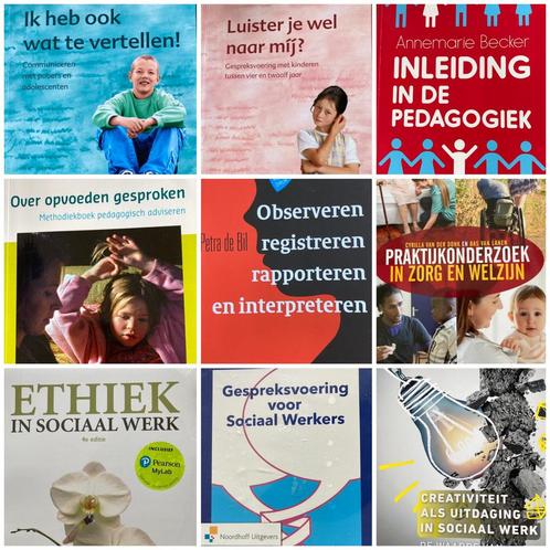 Studieboeken pedagogiek en social work, Boeken, Studieboeken en Cursussen, Zo goed als nieuw, HBO, Ophalen of Verzenden
