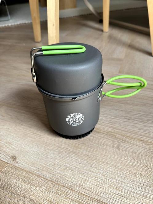 Optimus Terra Weekend HE 0,95liter pannenset, Caravans en Kamperen, Kampeeraccessoires, Ophalen of Verzenden