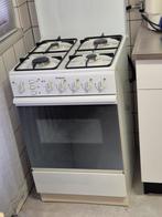 Gasfornuis Indesit vrijstaand, Witgoed en Apparatuur, Fornuizen, Ophalen, 4 kookzones, Zo goed als nieuw, Gas