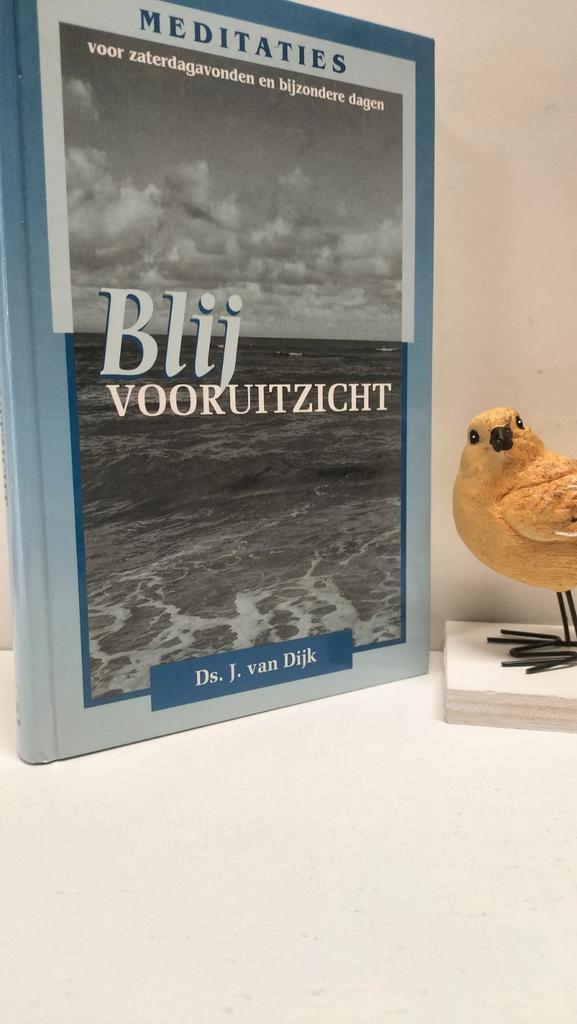 Dijk, Ds. J. van; Blij vooruitzicht, Boeken, Godsdienst en Theologie, Gelezen, Christendom | Protestants, Ophalen of Verzenden