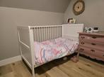 Ledikant, Kinderen en Baby's, Kinderkamer | Bedden, Ophalen, 70 tot 85 cm, Zo goed als nieuw, Minder dan 140 cm