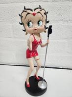BETTY BOOP MET MICROFOON 35 CM HOOG , NIEUW , TV , FILM, Ophalen of Verzenden, Nieuw, Pop, Beeldje of Miniatuur
