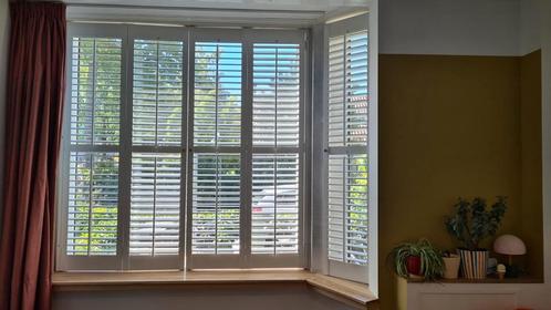 Diverse shutters (3 ramen, 5 delen), Huis en Inrichting, Stoffering | Gordijnen en Lamellen, Zo goed als nieuw, Wit, Ophalen