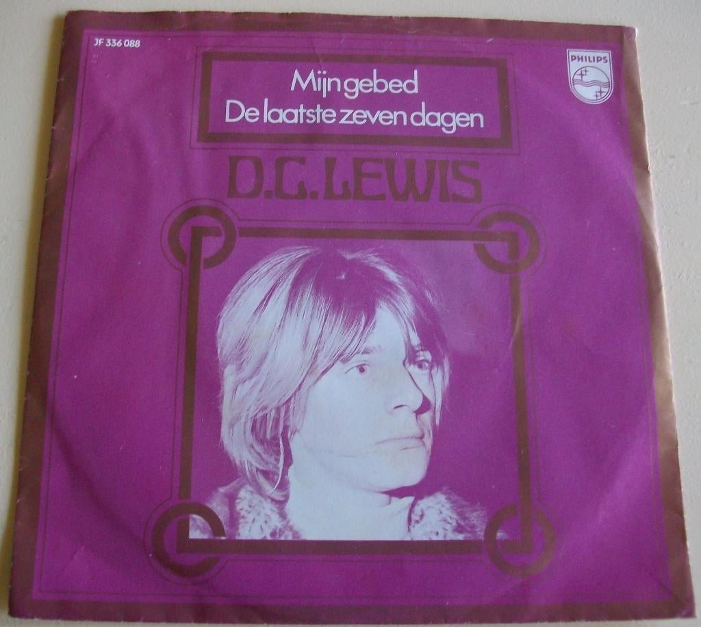 D.C. Lewis   Mijn gebed, 7 inch, Single, Ophalen of Verzenden, Zo goed als nieuw