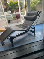 Le Corbusier LC4 met zwart leer, Ophalen, Eenpersoons, Leer, Zo goed als nieuw