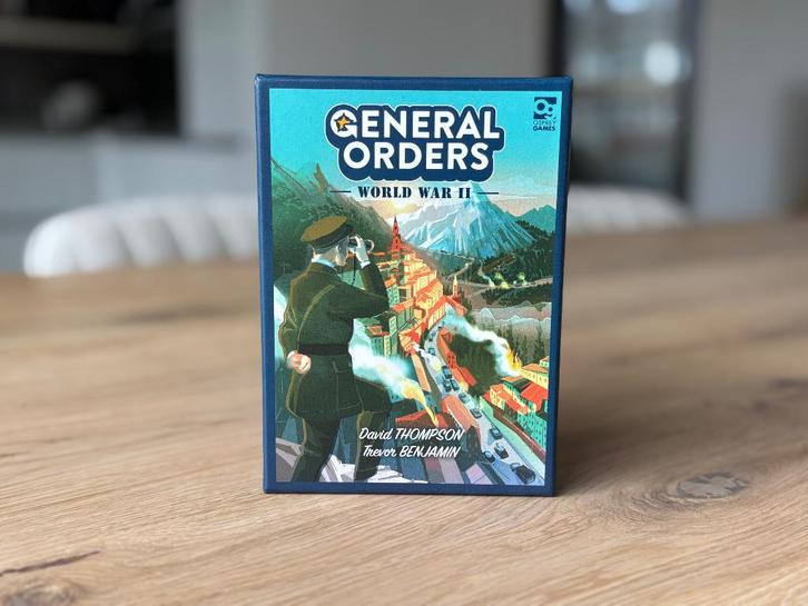 General Orders, Hobby en Vrije tijd, Gezelschapsspellen | Bordspellen, Zo goed als nieuw, Een of twee spelers, Ophalen of Verzenden