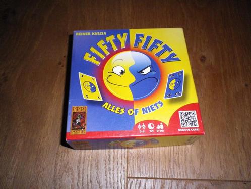 Fifty Fifty 999 spel, Hobby en Vrije tijd, Gezelschapsspellen | Bordspellen, Zo goed als nieuw, Ophalen of Verzenden