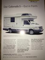 Volkswagen Bus Karmann Colorado S camper brochure/folder, Ophalen of Verzenden, Zo goed als nieuw, Volkswagen