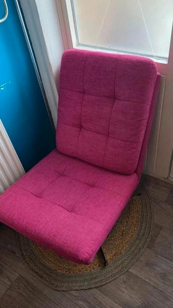 NU MAAR €10-,!! Roze draai stoel draai fauteuils met wasbare beschikbaar voor biedingen