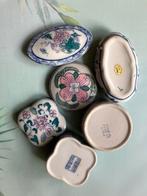 Chinees porseleinen bakjes Ringen doosje keramiek, Ophalen of Verzenden