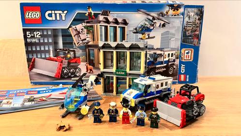 LEGO City Bulldozer Inbraak (60140) – Compleet, Kinderen en Baby's, Speelgoed | Duplo en Lego, Zo goed als nieuw, Ophalen of Verzenden