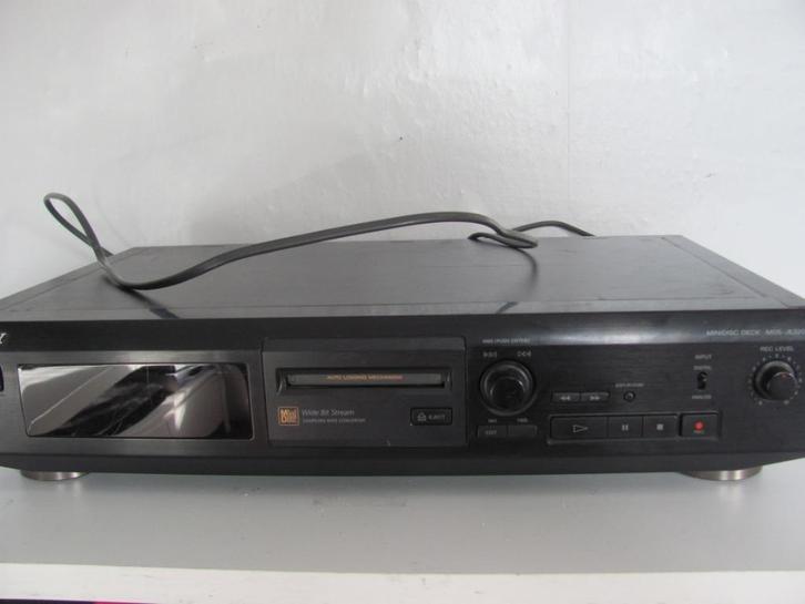 Sony minidisc deck mds-je320, Audio, Tv en Foto, Walkmans, Discmans en Minidiscspelers, Minidisc-speler, Ophalen of Verzenden