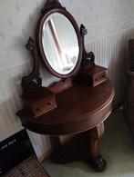 oude kaptafel., Huis en Inrichting, Tafels | Kaptafels, Ophalen, Gebruikt, Hout, 150 tot 200 cm