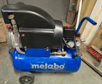 Te koop; Metabo Compressor 24L, Ophalen, Gebruikt, 6 tot 10 bar, 200 tot 400 liter/min