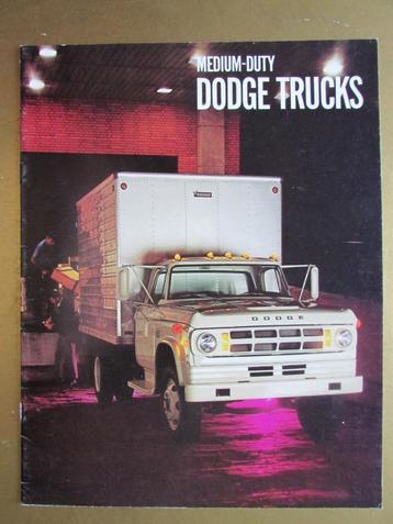 1969 DODGE Medium trucks brochure, Engels