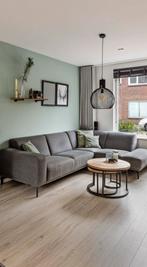 Montel Viano hoekbank antraciet, Ophalen, Zo goed als nieuw