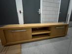 Tv dressoir, massief eiken., Huis en Inrichting, Kasten | Televisiemeubels, Ophalen, Modern strak, Eikenhout, Zo goed als nieuw