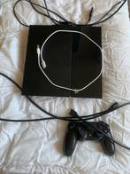 PS4 met 1 controller en kabels, -, Ophalen of Verzenden, Met 1 controller, Original