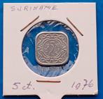 Suriname 5 cent - 1976 UNC, Ophalen of Verzenden, Zuid-Amerika, Losse munt