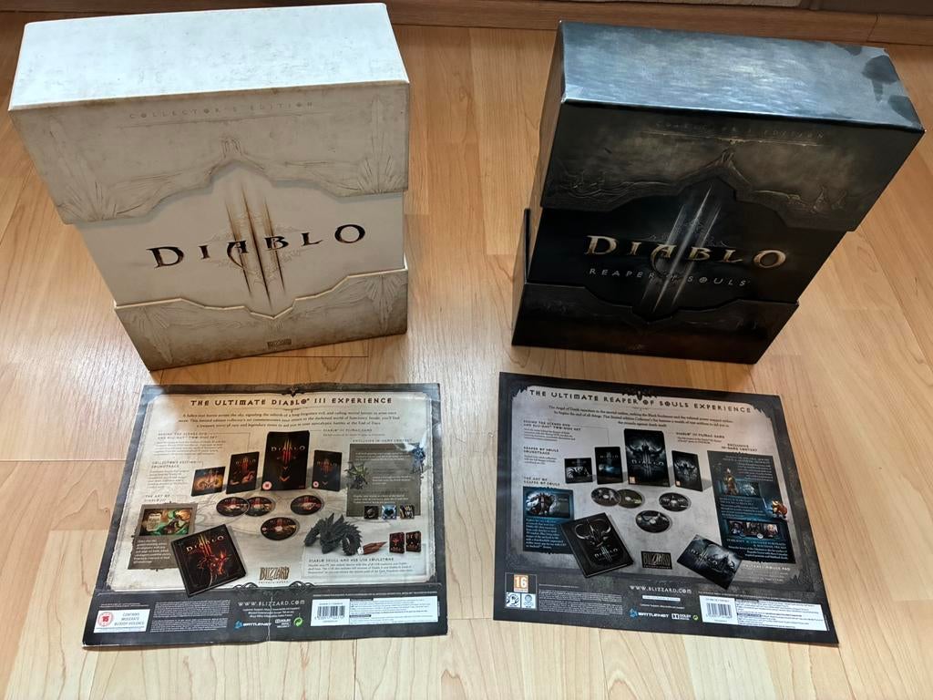 Diablo 3 collectors edition, Spelcomputers en Games, Games | Pc, Ophalen, Online, Gebruikt, Vanaf 18 jaar