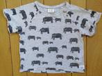 ZARA Baby t- shirt wit zwart streep en olifantjes maat 98, Jongen, Ophalen of Verzenden, Zara, Zo goed als nieuw