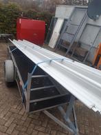Dakpanplaten te koop, Ophalen, Gebruikt, Metaal, 15 m² of meer
