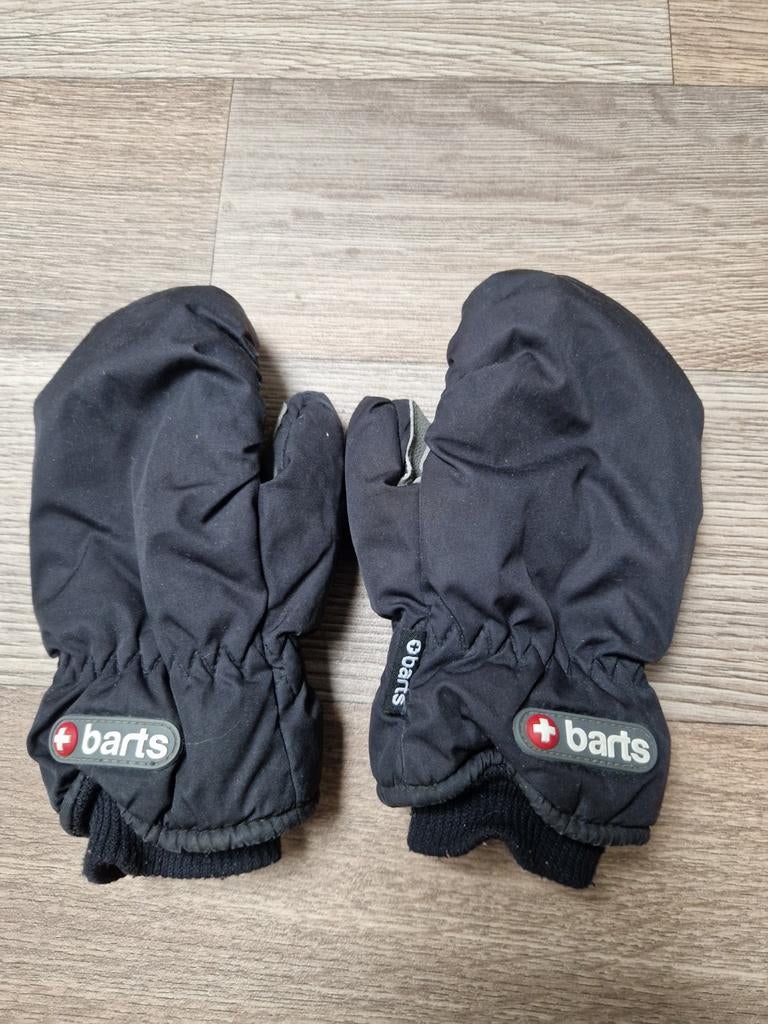 Barts wanten zwart maat 4 (6-8 jaar), Kinderen en Baby's, Kinderkleding | Mutsen, Sjaals en Handschoenen, Gebruikt, 110 t/m 116