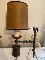 vintage wandlamp, werkt nog prima, Minder dan 50 cm, Metaal, Gebruikt, Vintage