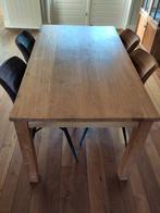 Houten Eetkamertafel, Huis en Inrichting, Tafels | Eettafels, Ophalen, 100 tot 150 cm, Vijf personen of meer, 150 tot 200 cm