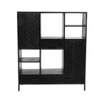 Mangohouten kast loods 5, Ophalen of Verzenden, Zo goed als nieuw, 25 tot 50 cm, Minder dan 150 cm