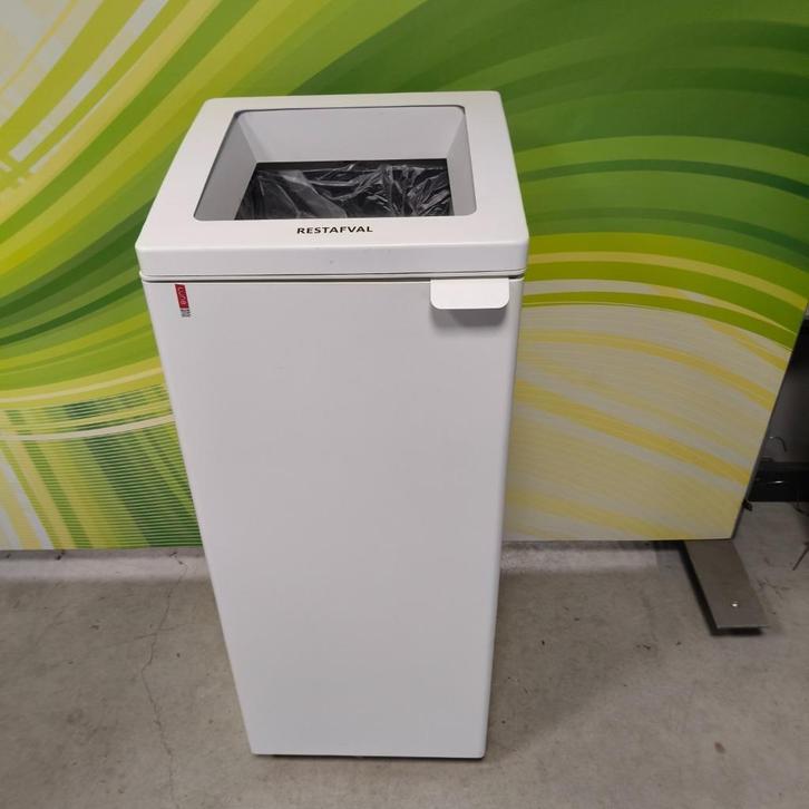 Lune afvalbak met deur XXL 160 liter verrijdbaar, Huis en Inrichting, Woonaccessoires | Prullenbakken, Kunststof, 75 cm of meer