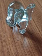 Handgemaakt olifant beeldje van glas (Handmade in Swaziland), Verzamelen, Beelden en Beeldjes, Zo goed als nieuw, Verzenden
