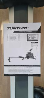 Roeimachine Tunturi Cardia Fit Rower R30, Ophalen, Zo goed als nieuw