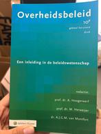 Overheidsbeleid: Inleiding Beleidswetenschap, Ophalen of Verzenden, Gamma, Gelezen, WO