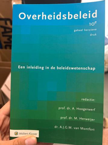 Overheidsbeleid: Inleiding Beleidswetenschap beschikbaar voor biedingen