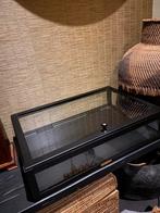 vitrine kastje RIVIERA MAISON zwart klepkast, Ophalen of Verzenden, 25 tot 50 cm, 50 tot 100 cm, Minder dan 100 cm